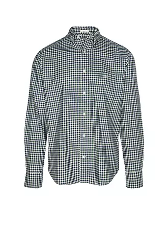 GANT | Chemise coupe droite | dunkelgrün